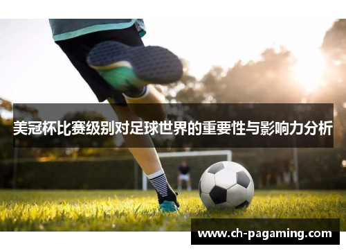 美冠杯比赛级别对足球世界的重要性与影响力分析
